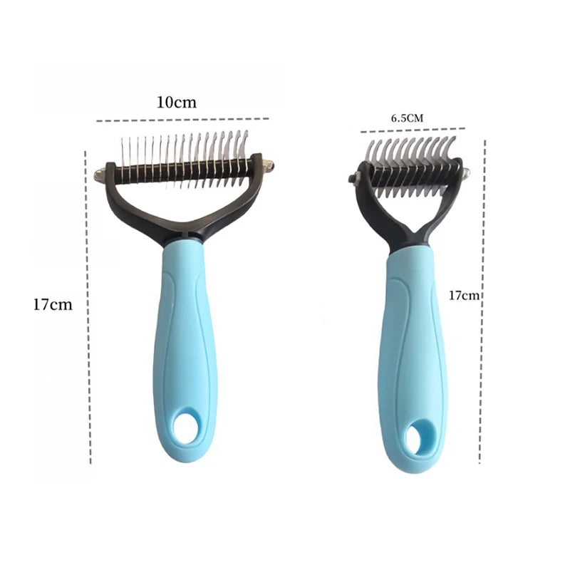 💕🐱corakio® Peigne de Toilettage Double Face – Pour Chiens & Chats 🐶🐱