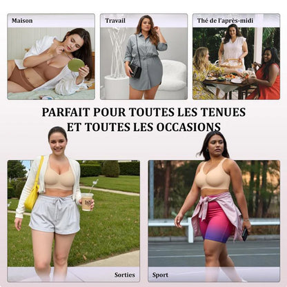 🔥💓Soutien-gorge Jelly Wireless — Confort Seconde Peau, Effet Push-up & Sans Coutures