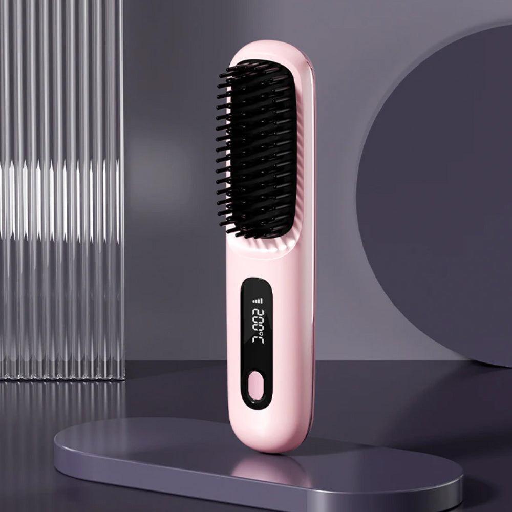 🪮⚡La première brosse coiffante intelligente pour cheveux courts💜 – précision parfaite, sécurité absolue et coiffage sans effort