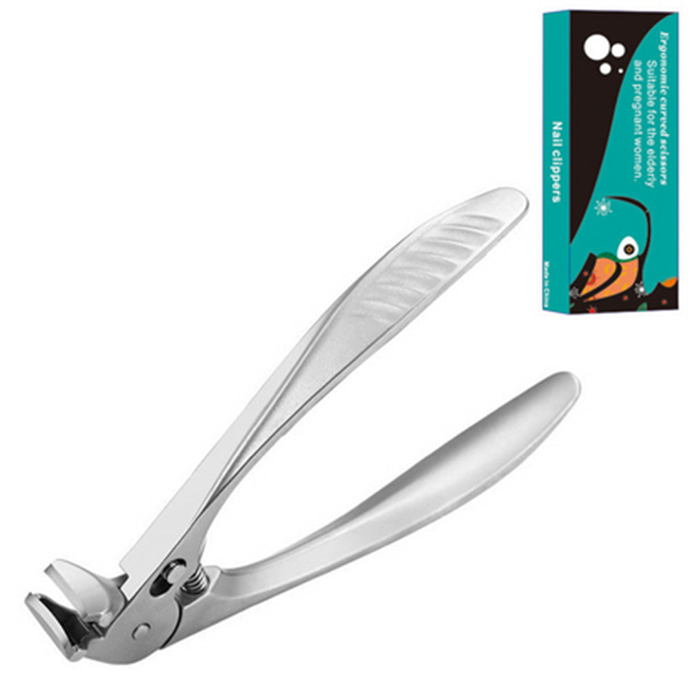 up📍PROMO TENDANCE 2026 – Coupe-ongles en acier inoxydable à lames courbées de précision – Idéal pour les ongles épais et les seniors, coupe sans effort ! ✂️✨