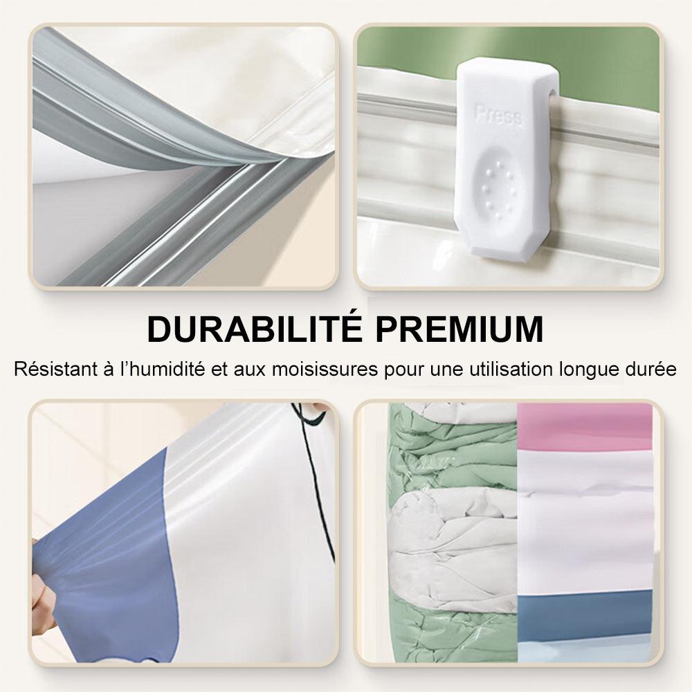 🔥🏠 Sacs de rangement sous vide Celsiora® – Gagnez de la place facilement