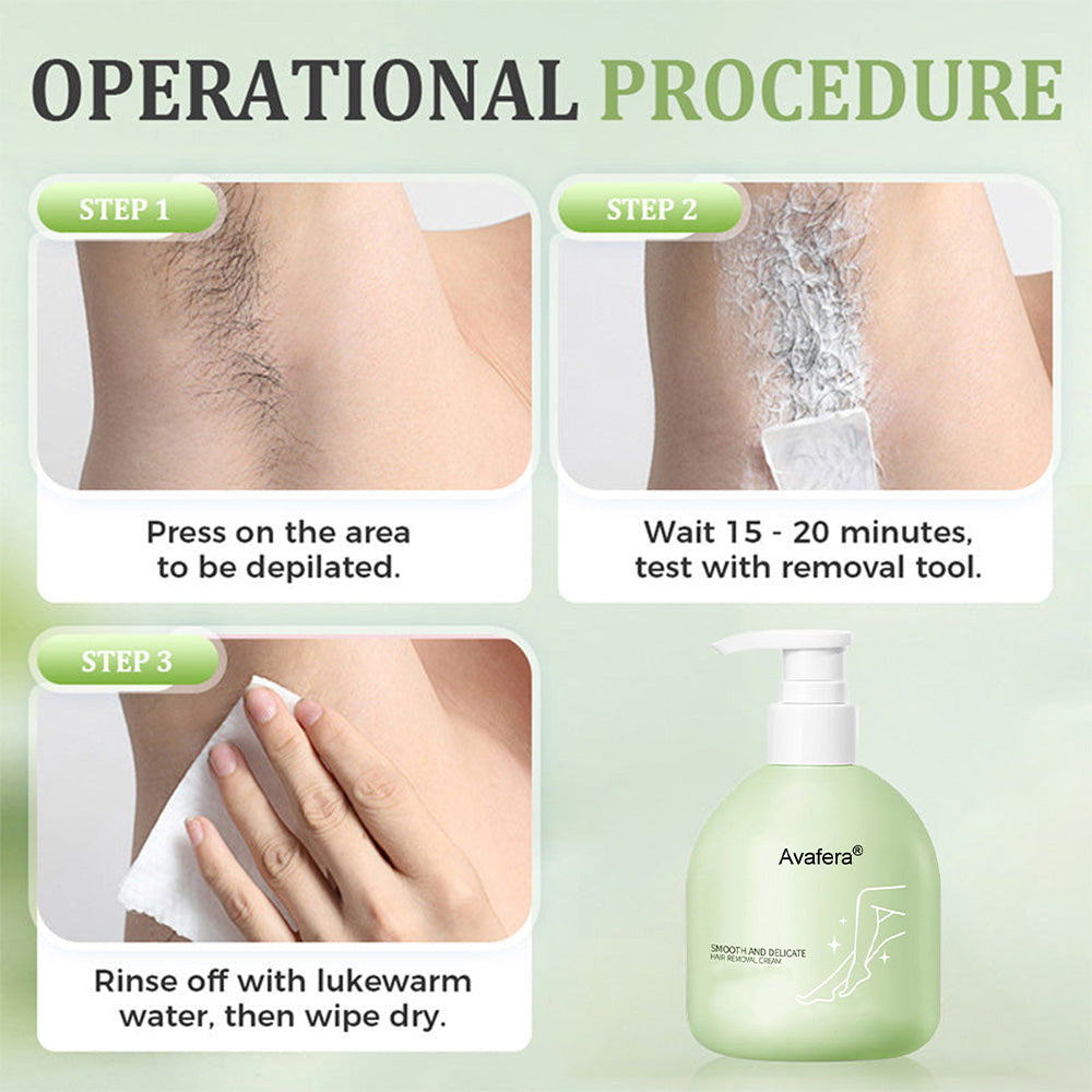 🧼Corakio® Crème Épilatoire Douce et Non Irritante