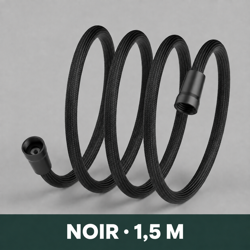 🆙🚿 Corakio® Flexible de Douche Premium 1,5 m – Le complément idéal pour votre pommeau de douche