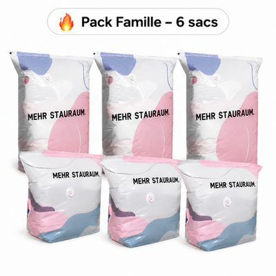 🔥🏠 Sacs de rangement sous vide Celsiora® – Gagnez de la place facilement