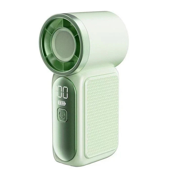 🫧Corakio® Mini Ventilateur Portable Rechargeable avec Base de Support pour Bureau
