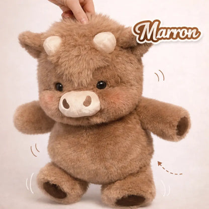 🐮✨Regardez Cette Adorable Vache Courir ! Peluche Interactive Ultra Douce