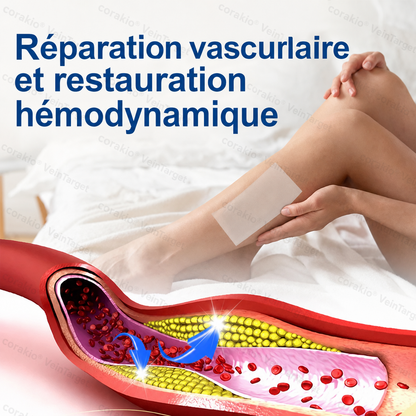 🧙 corakio® VeinTarget – Patch à micro-aiguilles ⚡ Soulagement instantané, résultats durables