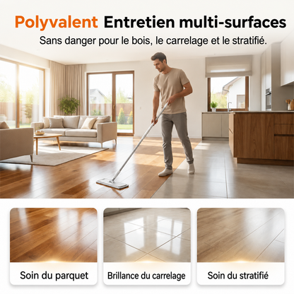 🛒Feuilles de Nettoyage de Sol Hydrosolubles Corakio® — Formule Concentrée pour un Éclat Instantané