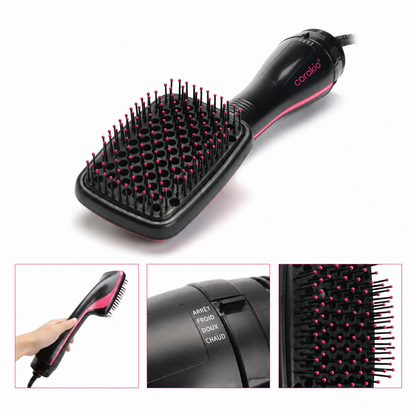 🆙Offre limitée : -49 % 🔥 Brosse soufflante multifonction 2-en-1 – Séchage rapide, lissage et coiffage
