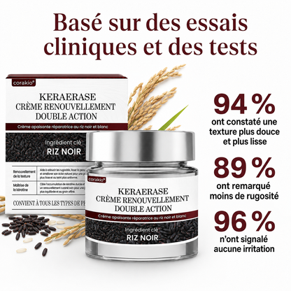 Corakio® KeraErase Crème Rénovatrice Double Action