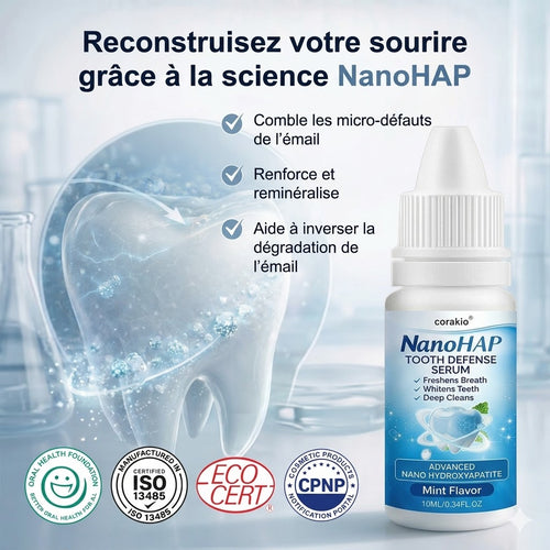 🦷 corakio® Sérum de Défense Dentaire NanoHAP