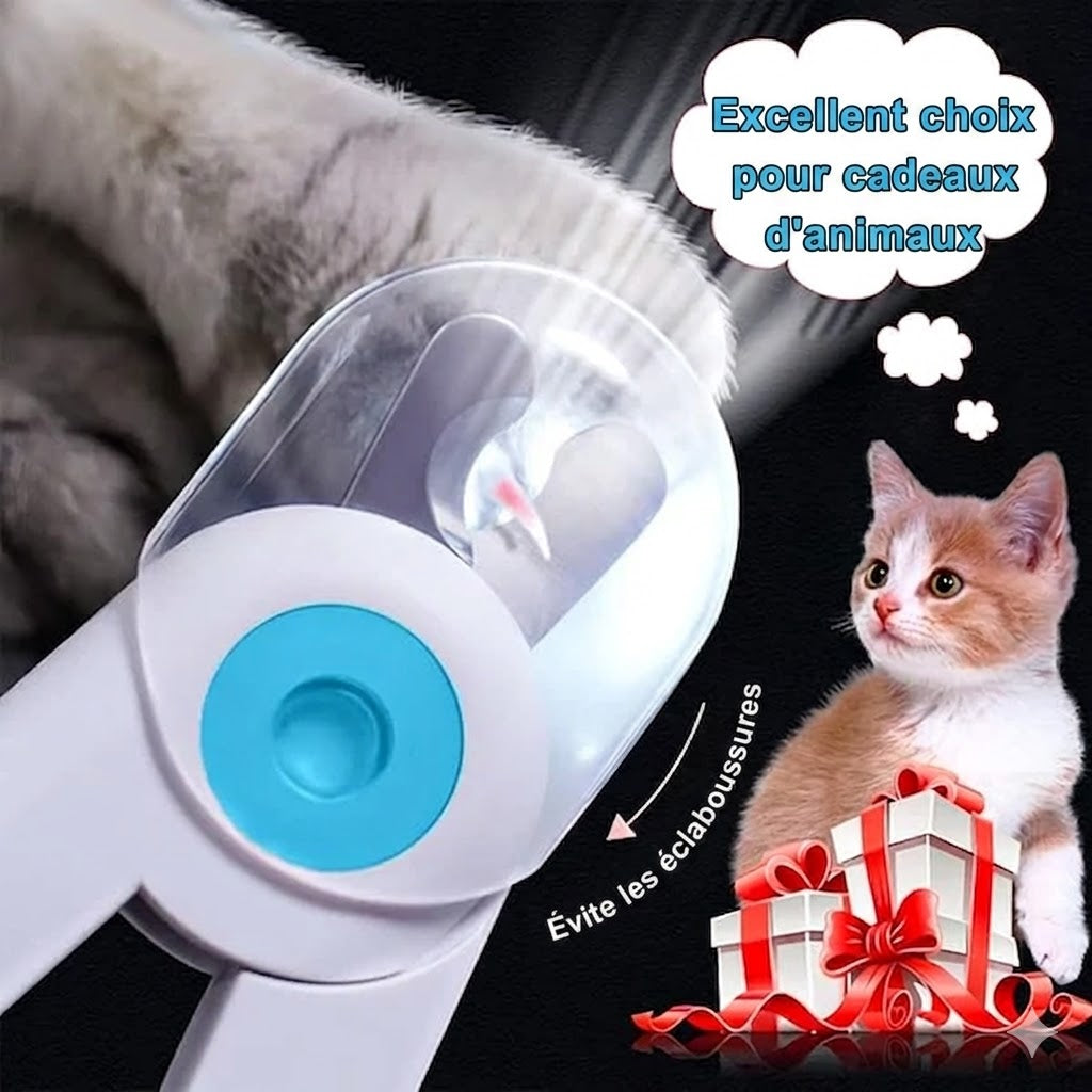 🆙Coupe-Griffes Sécurisé à LED pour Animaux