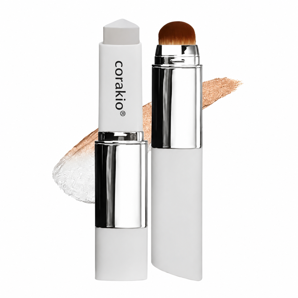 🆙corakio®Fond de teint 2-en-1 - Teint parfait, en un clin d'œil