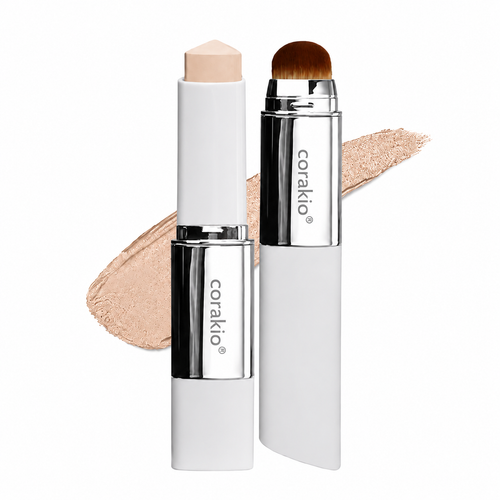 👝corakio®Fond de teint 2-en-1 - Teint parfait, en un clin d'œil