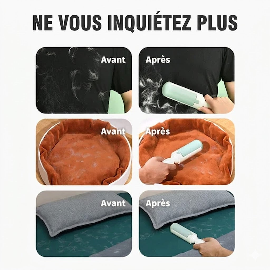 🆙Rouleau Anti-Poils pour Animaux