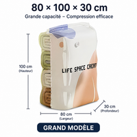 Taille Grand : 80 × 100 × 30 cm