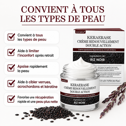 Corakio® KeraErase Crème Rénovatrice Double Action