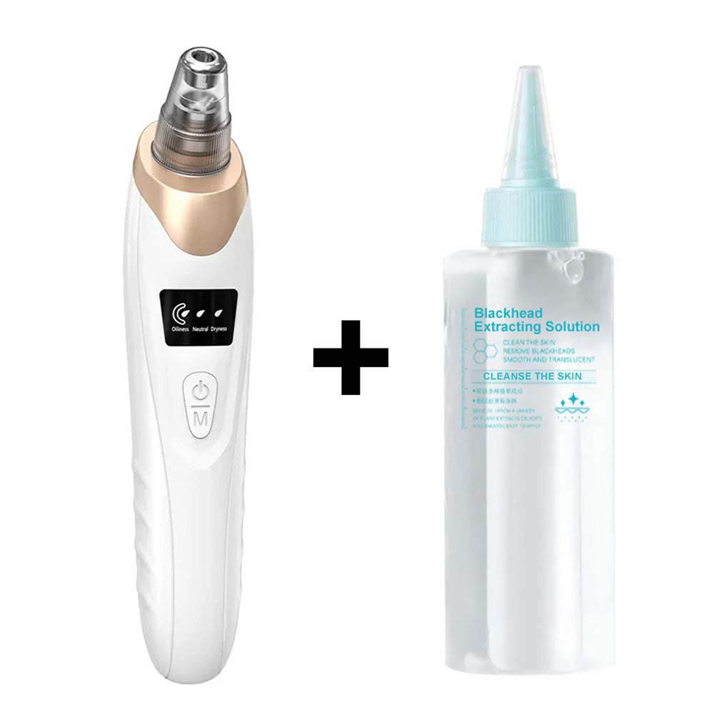 🆙Vide Pore électrique & Blackhead Remover - Rechargeable Spot Extractor Tool Setf